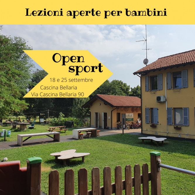 Open Sport in Cascina Bellaria